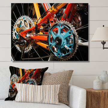 Bicycle Dynamic Perspectives - Bicycle Canvas Wall Art